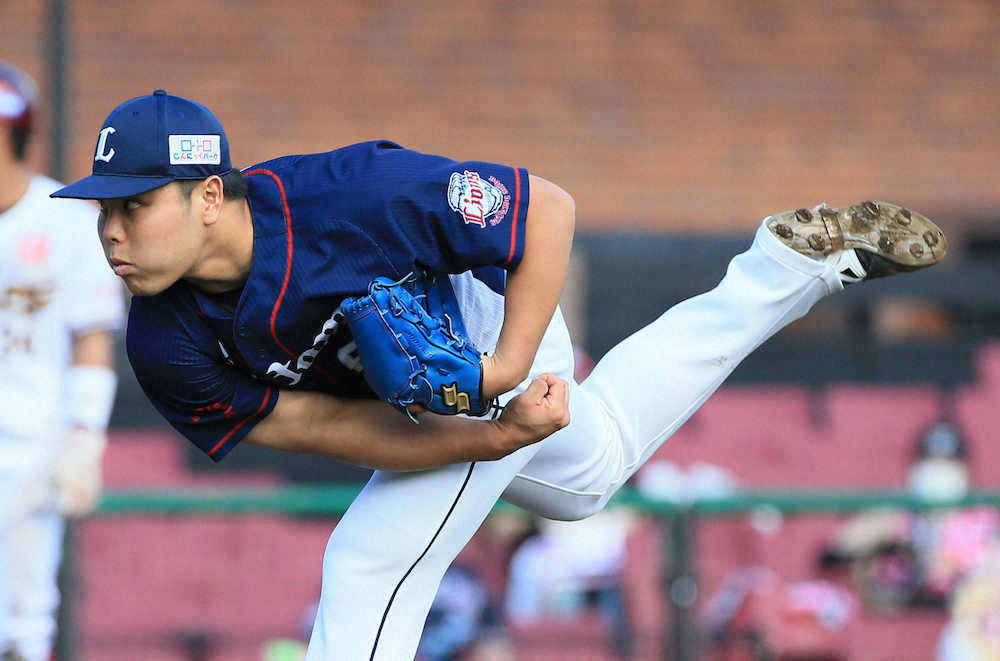 【画像・写真】西武・平良　自己最速160キロ出すも次打者・浅村に今季初被安打、リード守れず