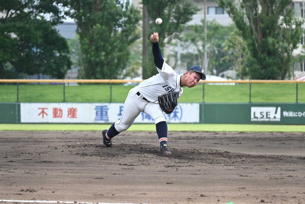 【画像・写真】石岡一　5回コールド勝ち　先発小松崎は3回完全＆2ラン