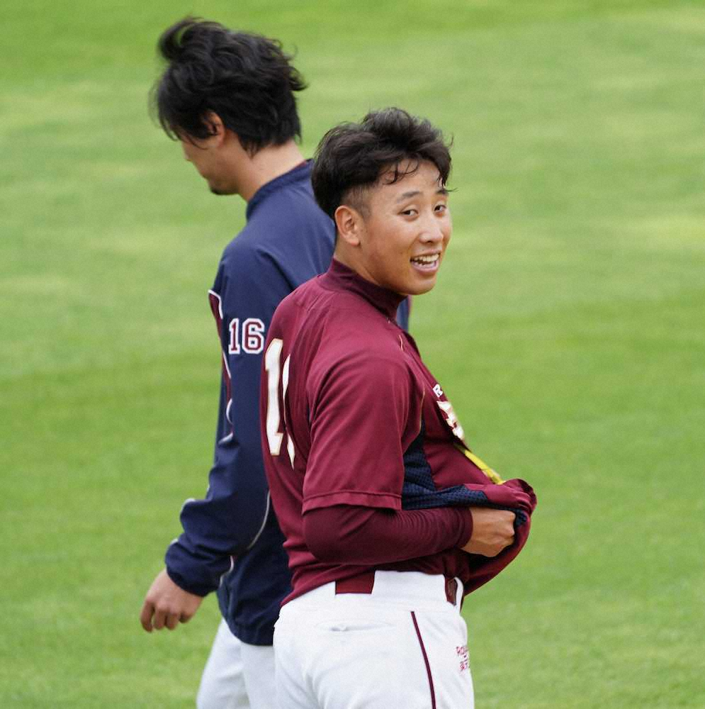 【画像・写真】楽天・藤平が1軍に今季初合流　26日のオリックス戦の先発候補