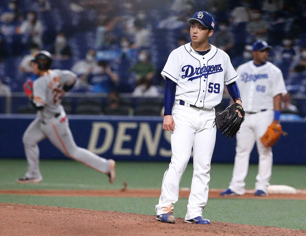 【画像・写真】中日今季2度目の4連敗　先発・山本、三たび初球の罠…5回持たず4失点降板