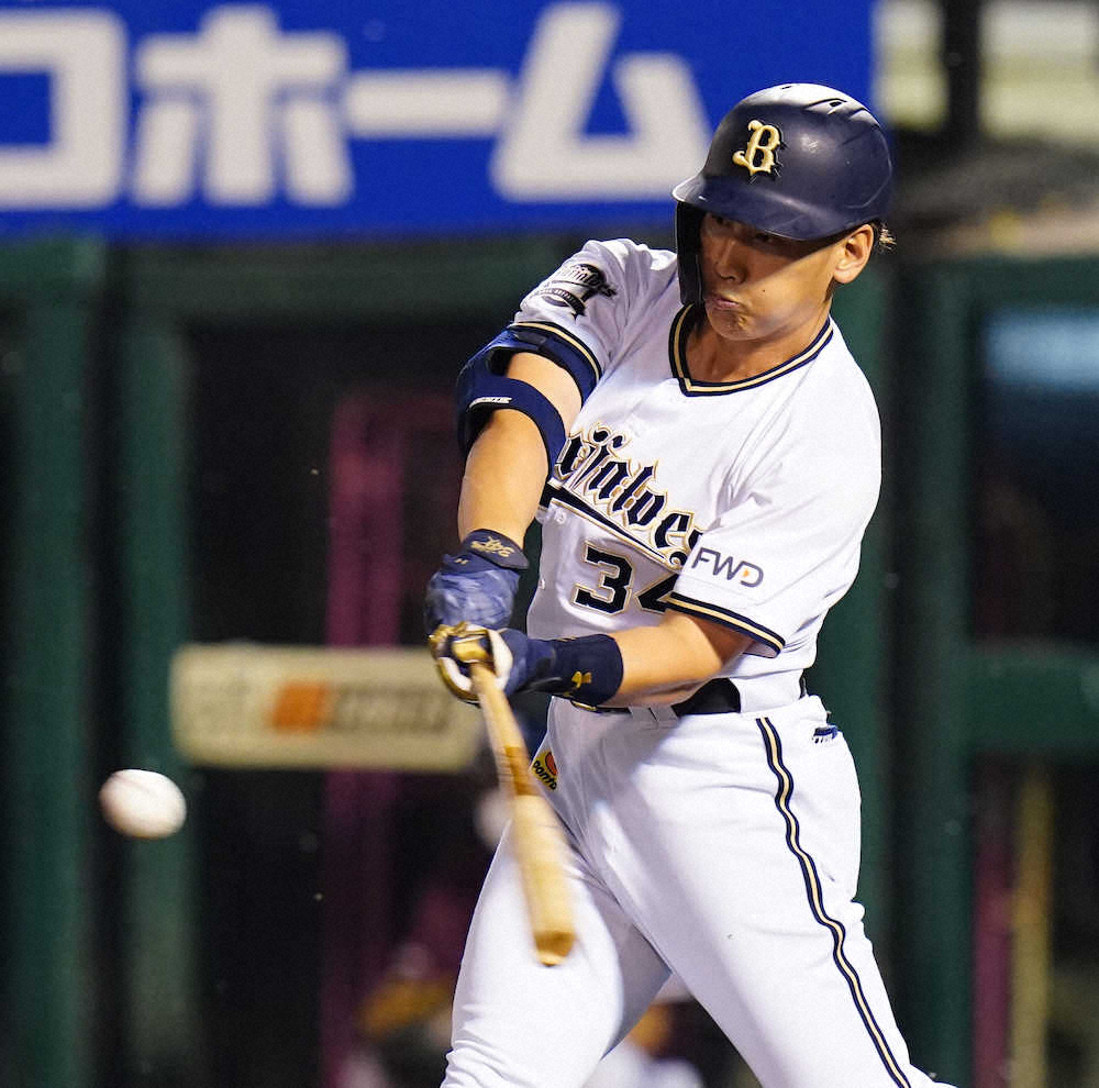 【画像・写真】オリックス　6点差大逆転！4番・吉田正が口火の一発「ミスショットせず捉えられた」