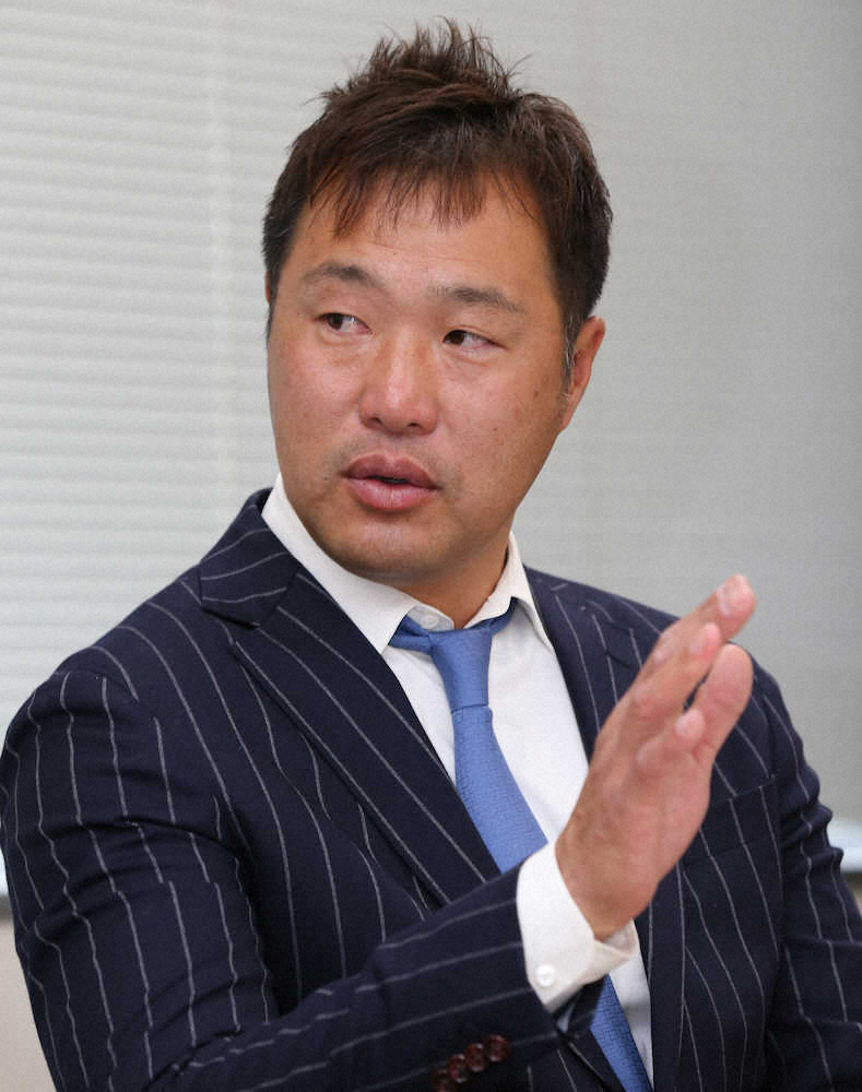 【画像・写真】関本賢太郎氏　阪神・サンズは“巧打者”　見逃し方で「待ち」悟らせない