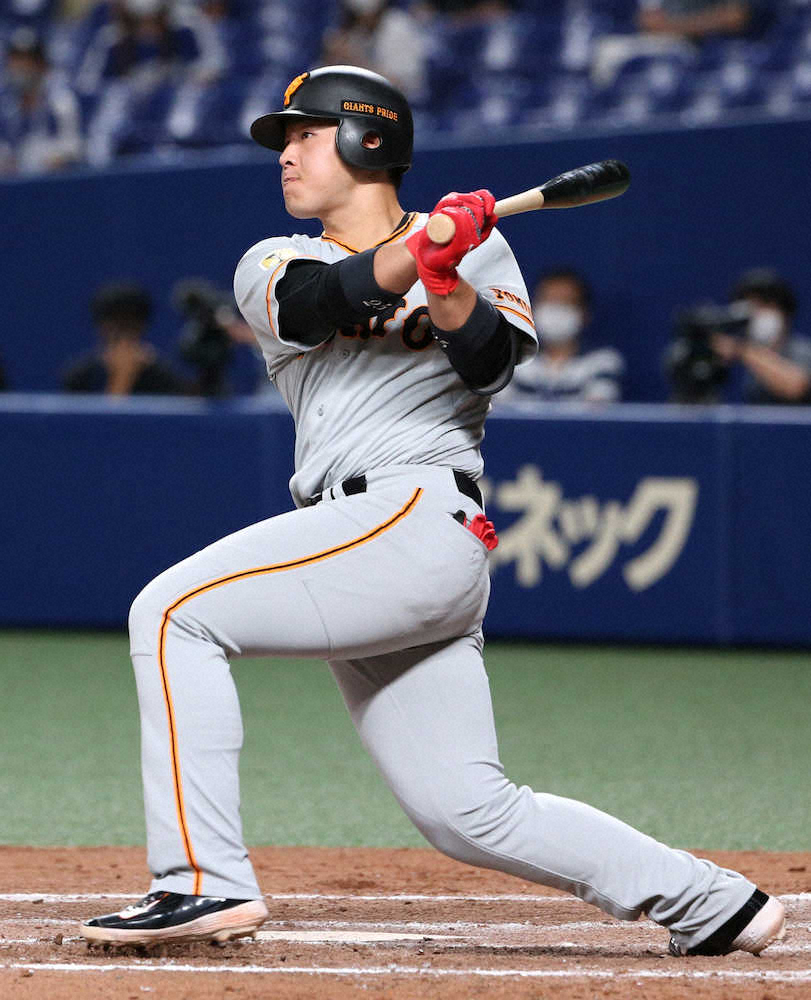 【画像・写真】巨人、岡本V打で貯金10！メルセデス7回1失点で2勝目　中日は福がまさかの5失点