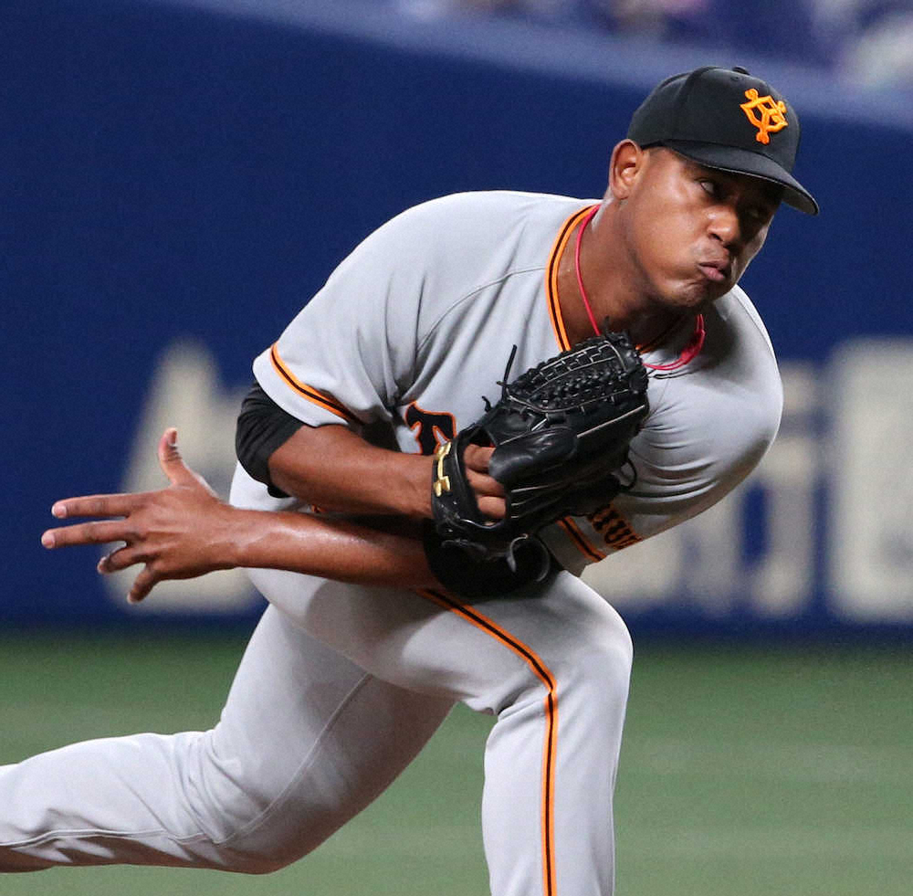 【画像・写真】巨人・メルセデス　今季最長7回1失点で2勝目