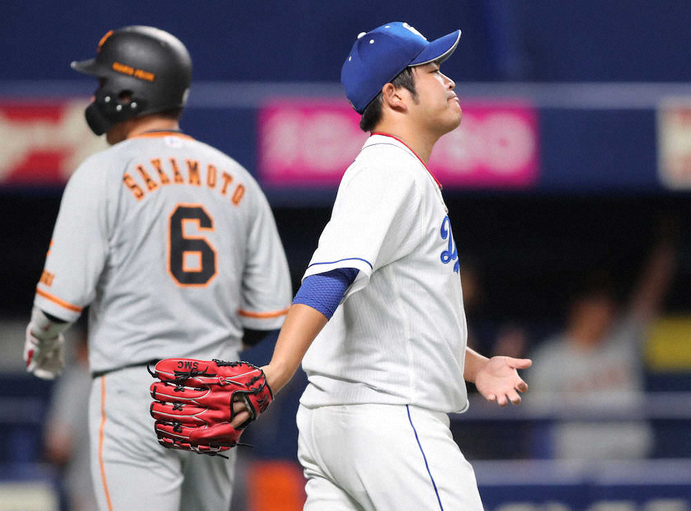 【画像・写真】中日の「福の神」が沈んだ　開幕から14試合目で初失点