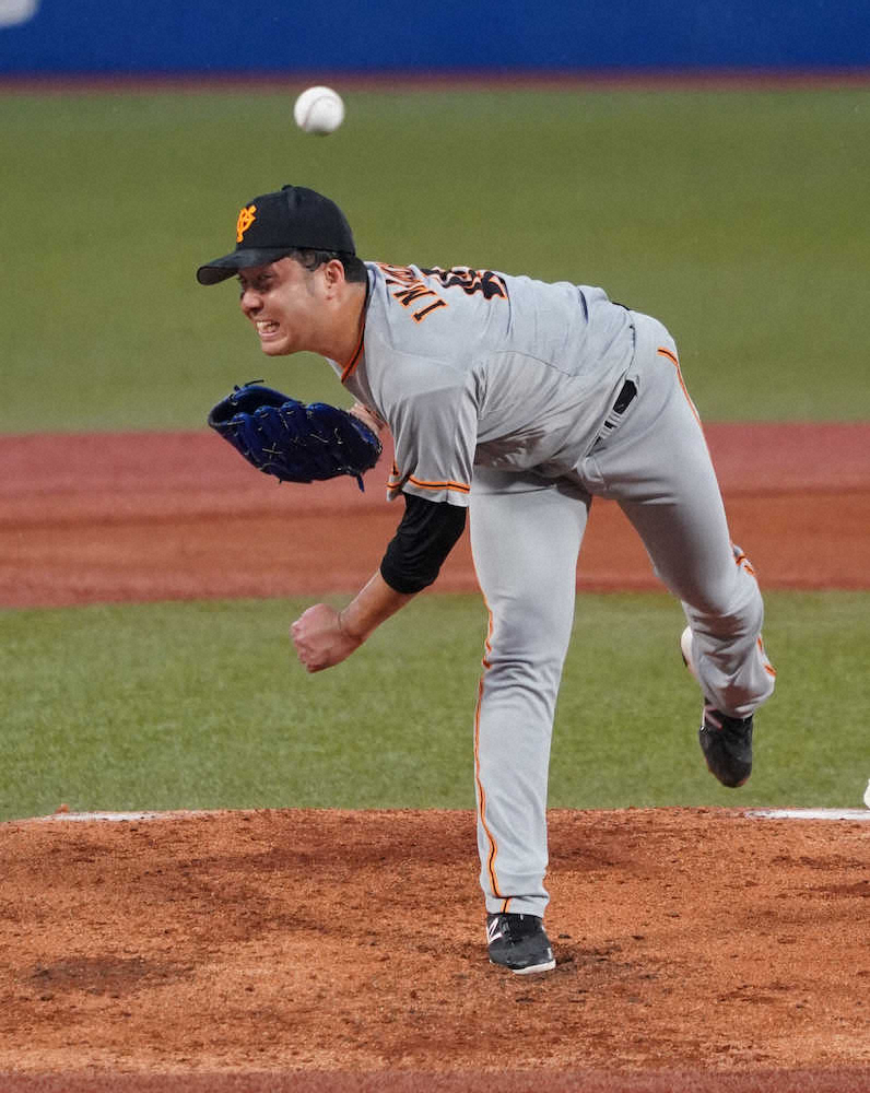 【画像・写真】巨人・今村　4年ぶりヤクルト戦での勝利ならず　自己最短2回途中5失点で降板