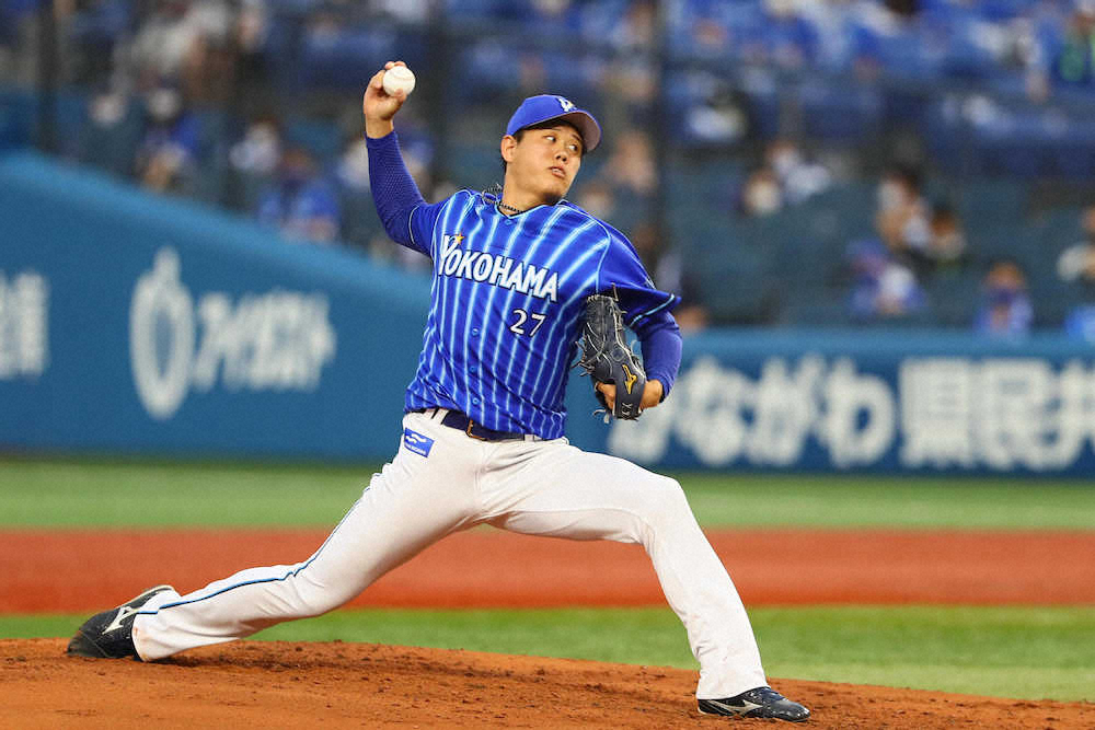 【画像・写真】今季初登板初先発のDeNA・上茶谷　反省6回4失点
