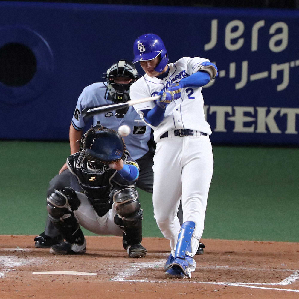 【画像・写真】中日ドラ1・石川昂　西勇から雪辱の連続安打、1週前無安打から見事な対応力