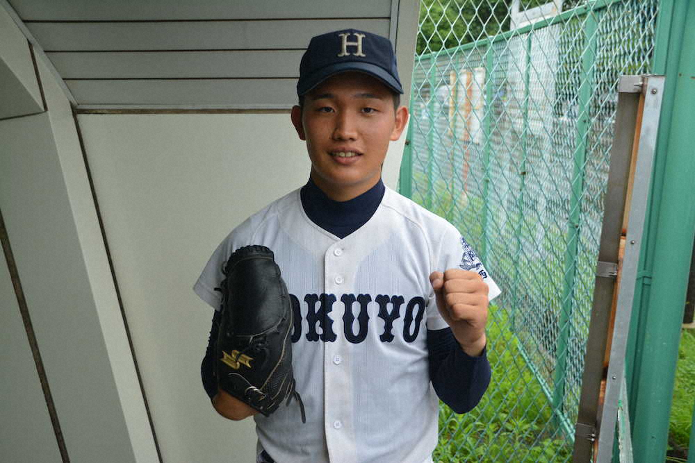 【画像・写真】関大北陽・樽見、降雨ノーゲームにも前向き「大阪一を目指す」