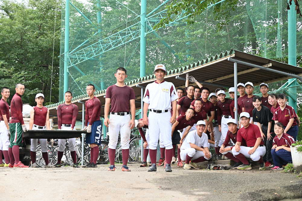 【画像・写真】常総学院　新監督に島田直也氏　初陣の相手は日本ハム同期の芝草氏率いる帝京長岡