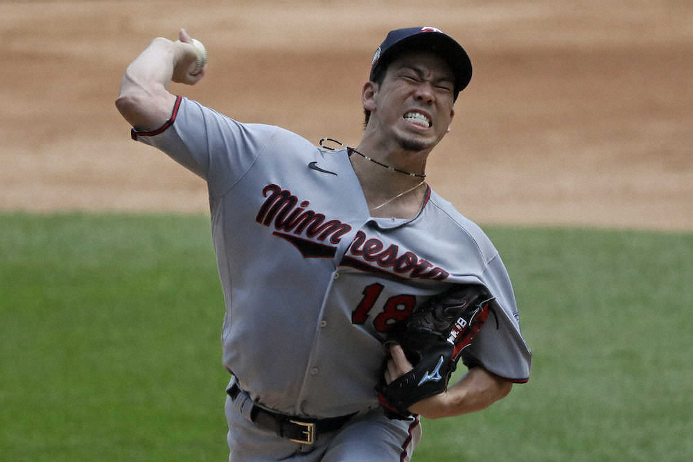 【画像・写真】マエケン　今季日本人投手白星一番乗り！5回6K2失点　新天地ツインズで初勝利