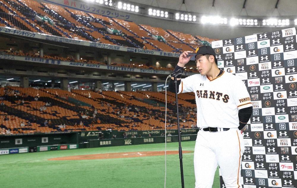 【画像・写真】巨人・岡本　2戦連発12号に喜び「アッこれは行くな～と思った」　驚きの一発にネット騒然「末恐ろしい」