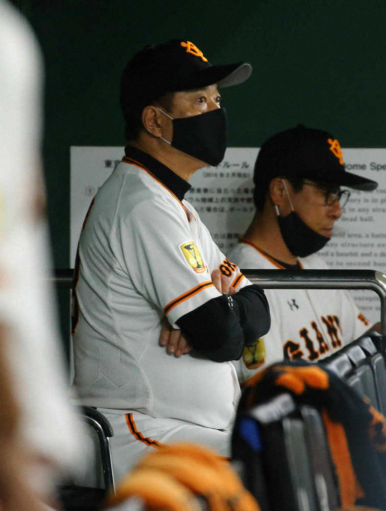 【画像・写真】巨人　2連勝でストップ、浜口に苦闘　原監督「腕の振りよかった」元木ヘッド「打たされた」