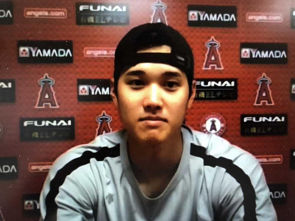 【画像・写真】大谷　今季1号3ラン、難しいカーブに対応「張ってはいなかった」も「甘い球を打つのが理想」
