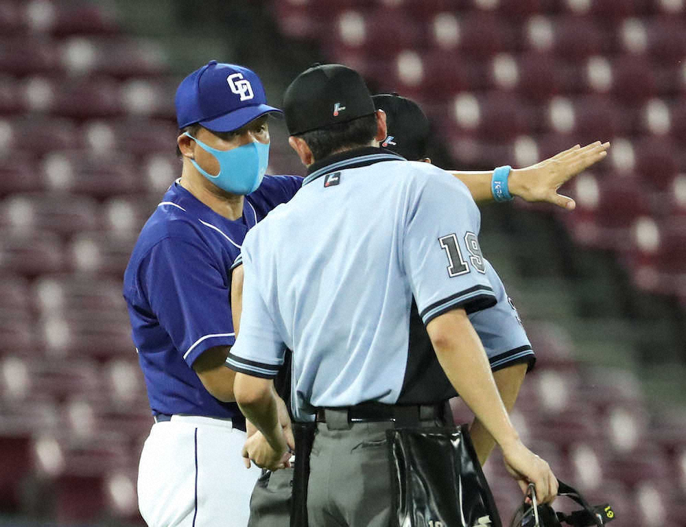 【画像・写真】中日　天敵・野村をまたも打てず　好投の松葉見殺し、与田監督「点を取らないと勝てない」