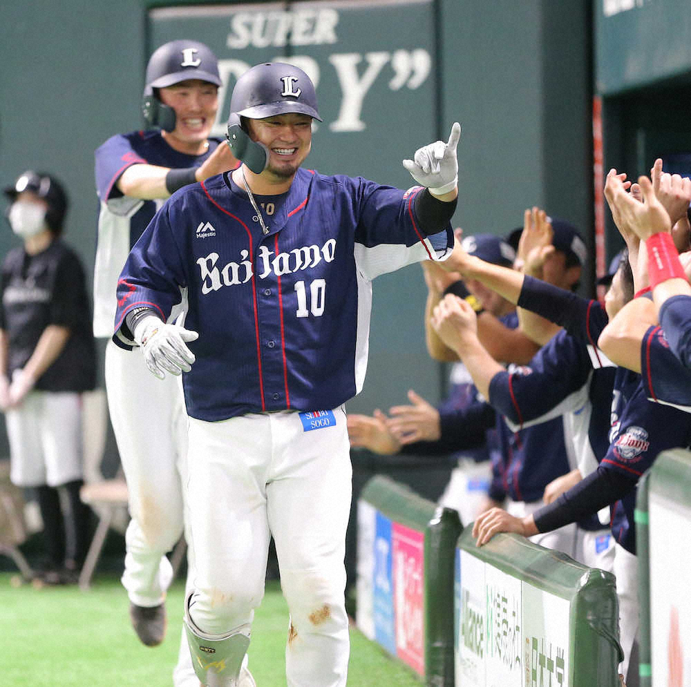 【画像・写真】西武、11安打6得点の快勝で連敗ストップ！先発与座が2勝目　森、2打席連続本塁打