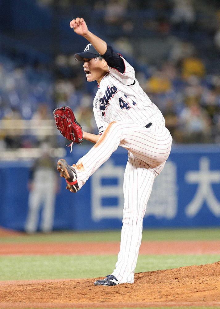 【画像・写真】ヤクルト・高橋　脱ライアン！フォーム変え制球力改善　自己最長8回零封で今季初勝利