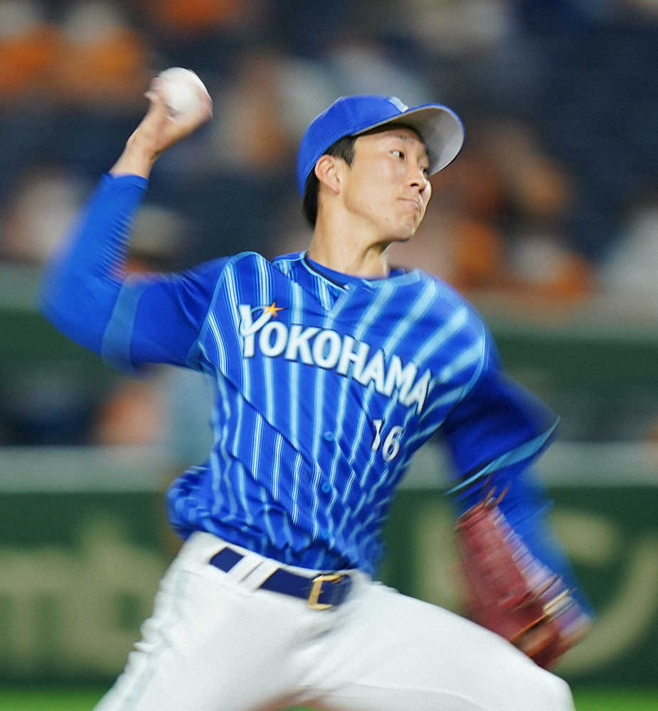 【画像・写真】DeNA　「豆苗」大貫で5割復帰！6回1失点でチームトップタイの3勝目