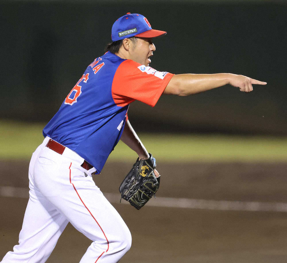 【画像・写真】田沢　BC初登板で1回2K零封！日本での公式戦は4269日ぶり　最速152キロ