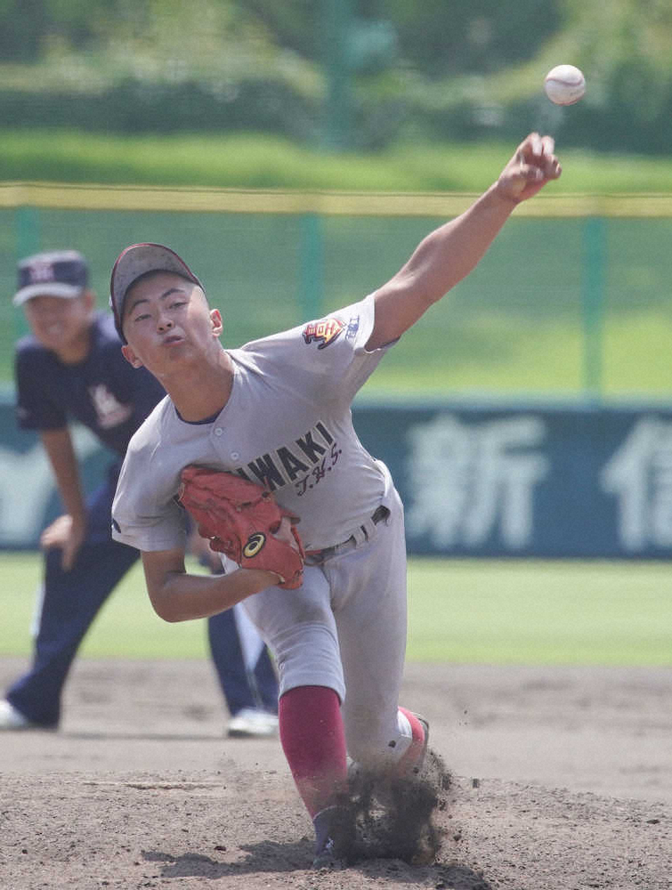 【画像・写真】西脇工MAX141キロ左腕・東田健臣が15Kで2戦連続完封「野手に助けられた」