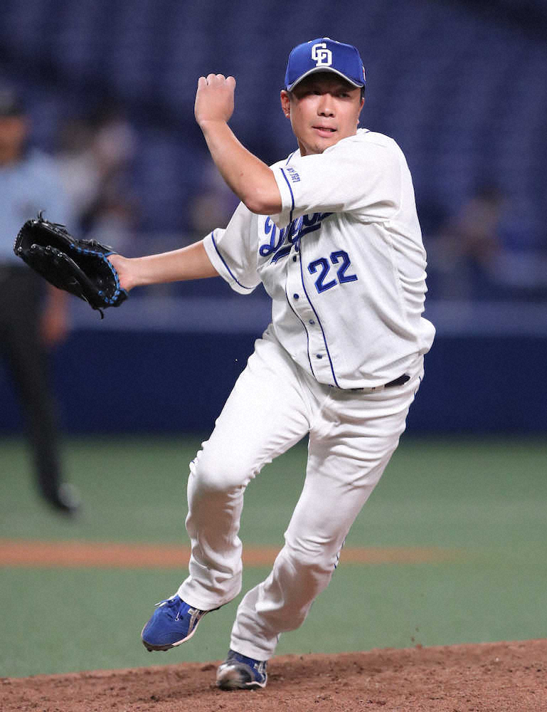 【画像・写真】中日・大野雄　やっと開幕！7試合目で初完投初勝利