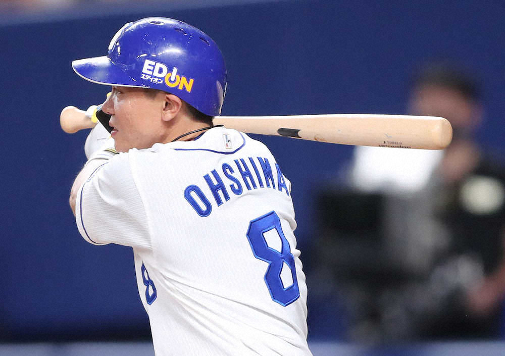 【画像・写真】中日・大島「勝野に勝ちを付けてあげたかった」　V打含む3安打で勝利けん引
