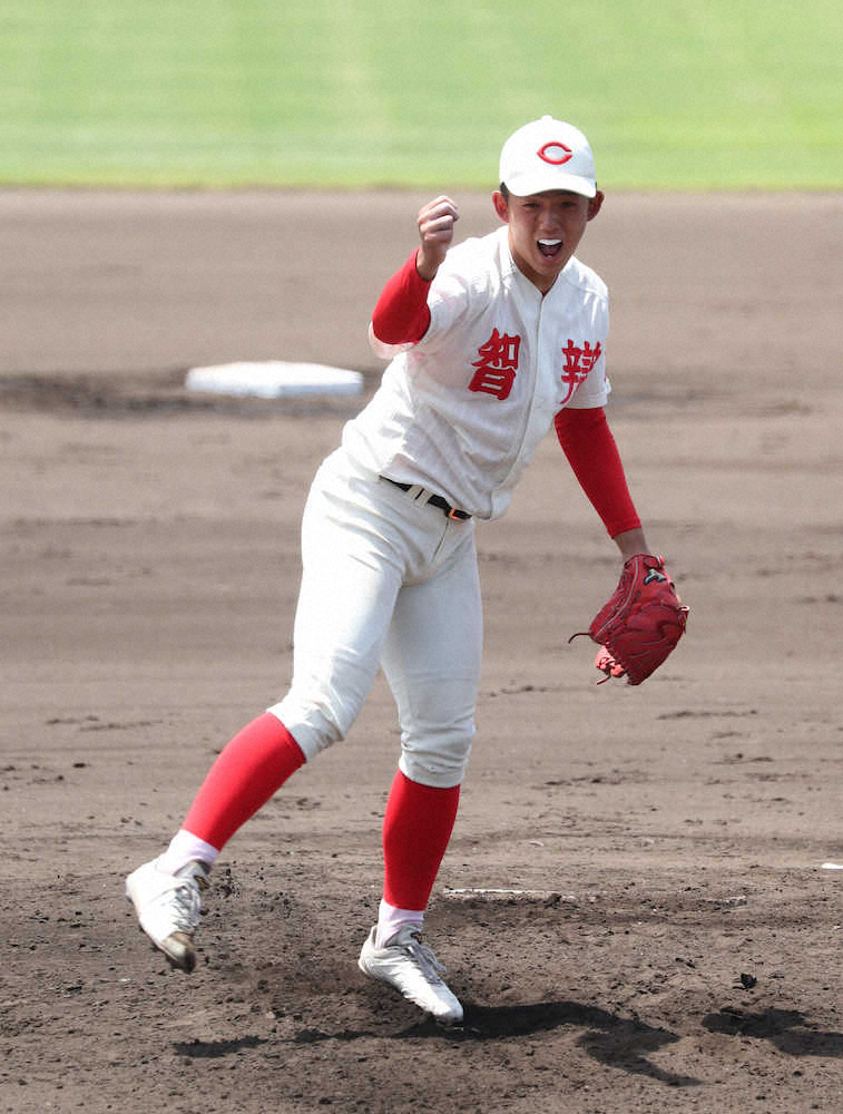 【画像・写真】智弁和歌山・小林樹　反撃機運封じる“クローザー”　4回1失点「ポイントになる打者には力入れた」