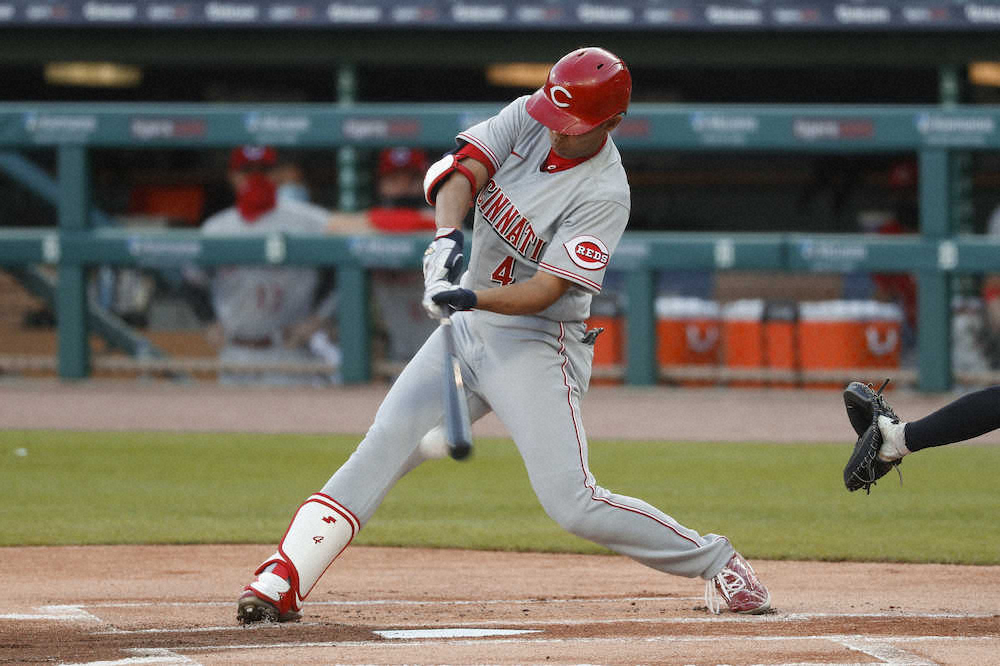 【画像・写真】レッズ・秋山　初の敵地先発も4打数ノーヒット　チームも貧打で完敗