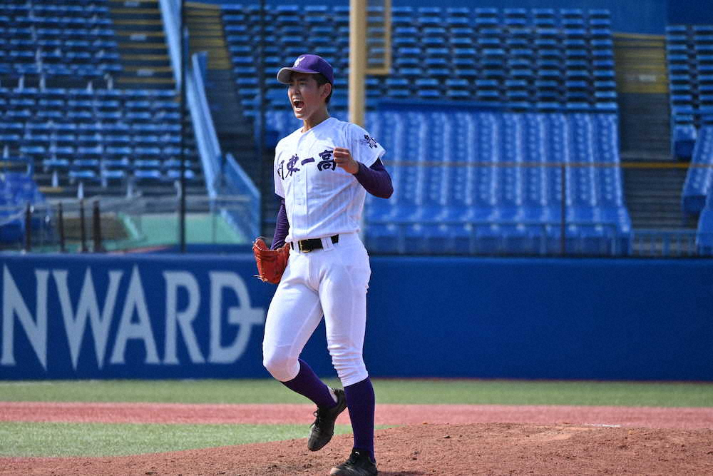 【画像・写真】関東第一　夏連覇へ進撃！先発左腕の今村　公式戦2度目の完封11K