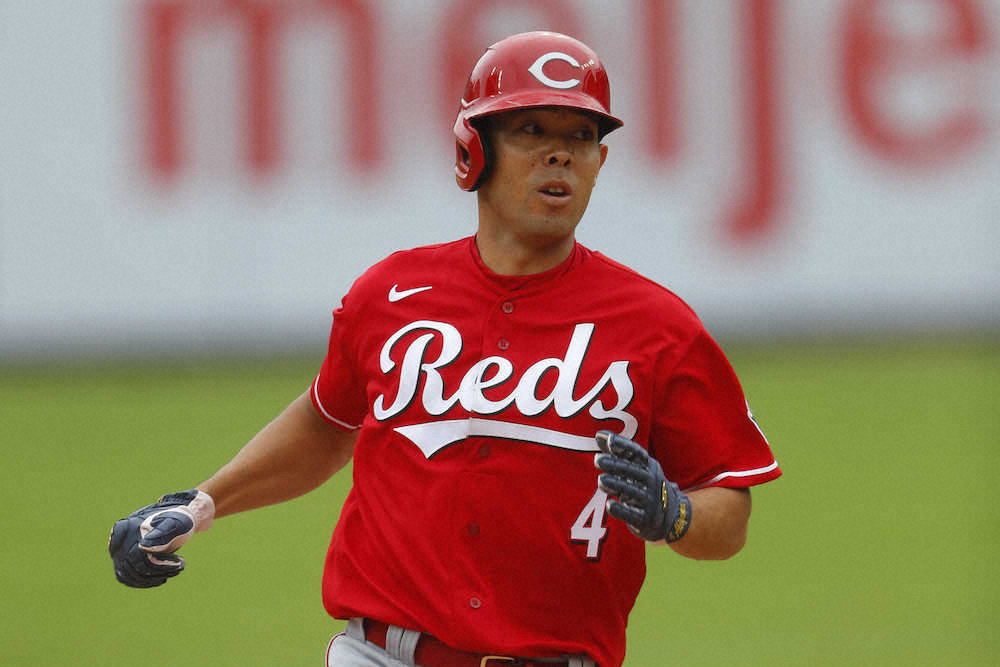 【画像・写真】レッズ・秋山　今季初7イニングWヘッダー第1試合で決勝打！