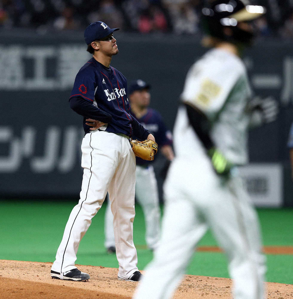 【画像・写真】西武・高橋光　7四球で自滅6失点KO「5回を投げきることすら…本当に不甲斐ない」