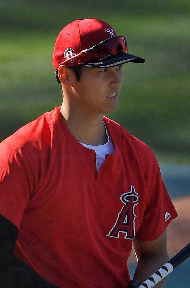 【画像・写真】大谷、マリナーズ戦はベンチスタート　マドン監督は今季の打者専念を明言