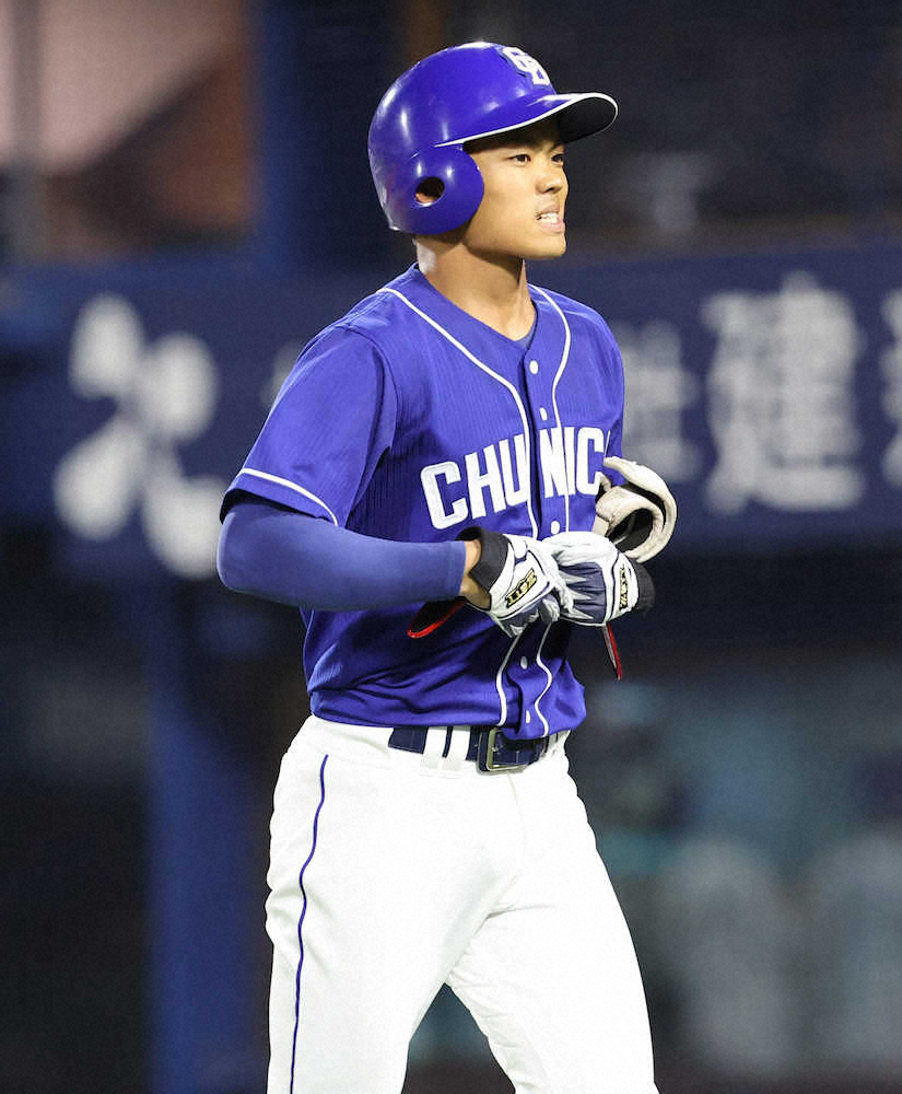 【画像・写真】中日・根尾　「次は絶対に打ちたい」　初スタメンで3打数無安打　与田監督「どんどん使う」
