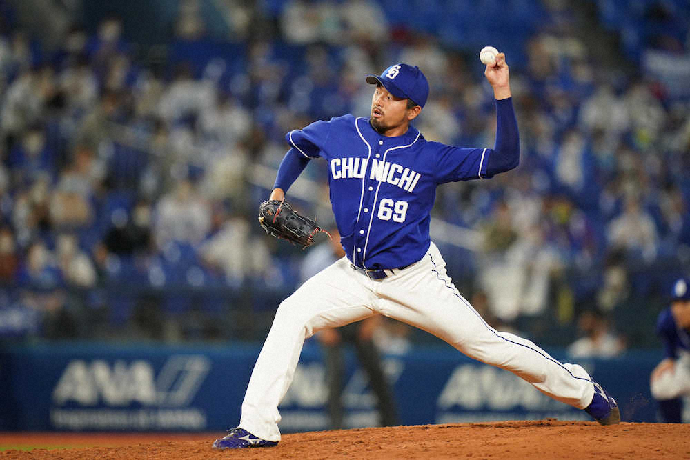 【画像・写真】中日・浜田達　1588日ぶり1軍登板は1回無失点「少し力んでしまったかも」