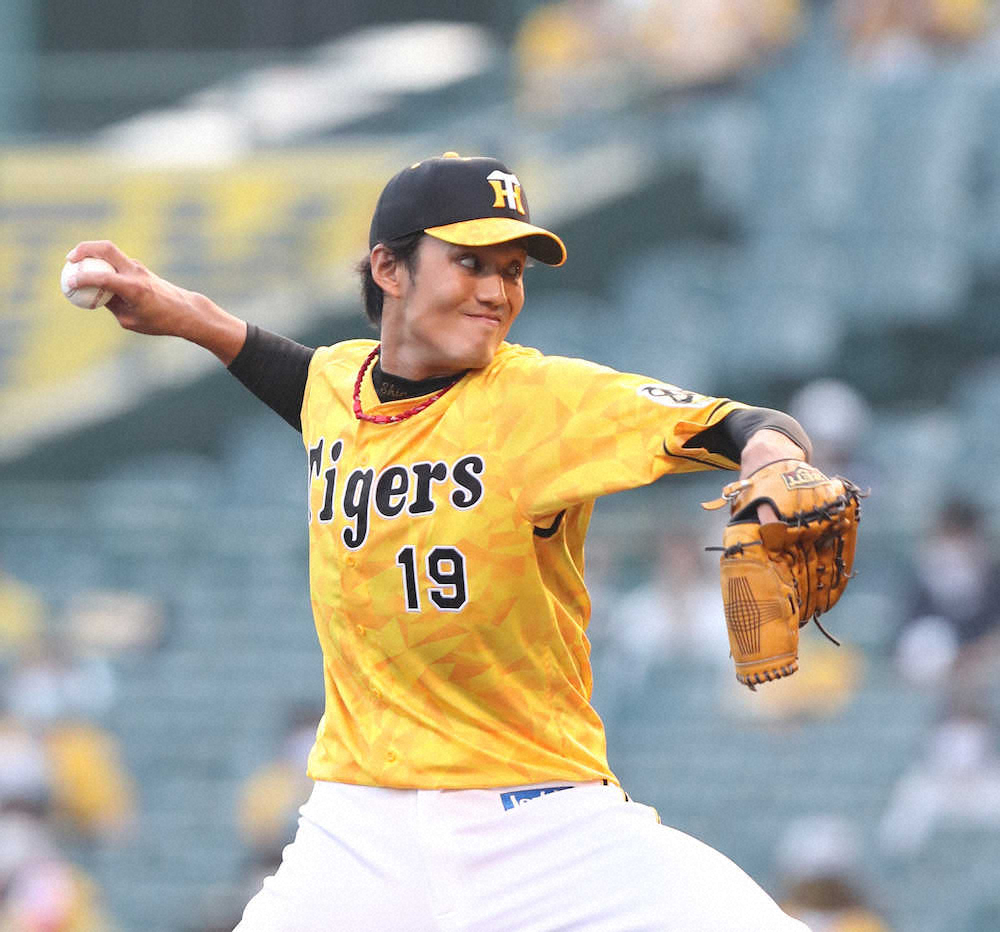 【画像・写真】阪神・藤浪　初回は3者凡退　最速156キロ力強い立ち上がり
