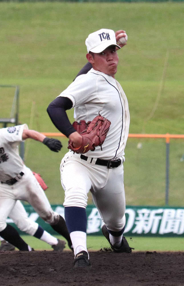 【画像・写真】苫小牧中央　プロ注目146キロ左腕・根本15Kも敗退「四死球から失点…悔い残る」