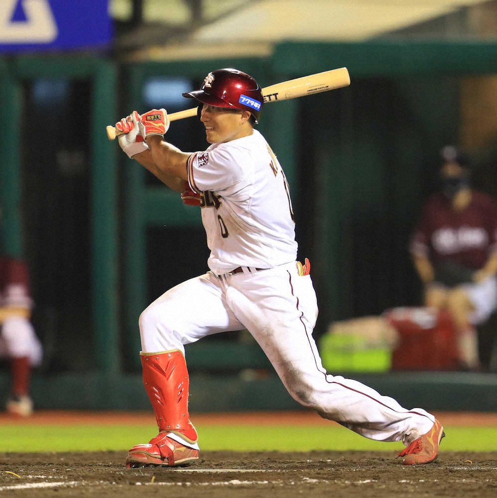 【画像・写真】楽天ドラ1・小深田　先制打含むプロ初3安打で涌井援護