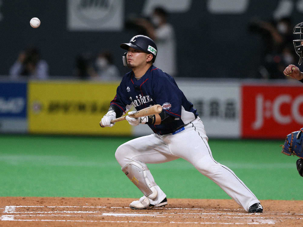 【画像・写真】西武　好機で森にバント指令も裏目…辻監督「バントのうまい選手だから、と」