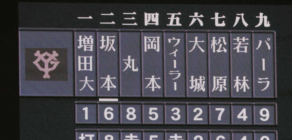 【画像・写真】＜神・巨＞8回途中から増田大が投手として登板（撮影・大森　寛明）