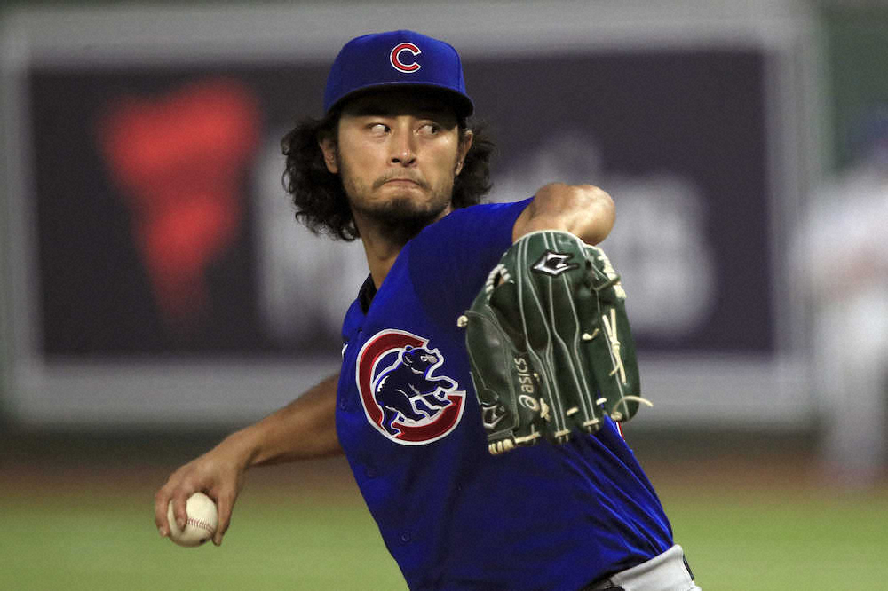 【画像・写真】ダルビッシュ、7回1失点で2勝目　ピンチを三振で切り抜け「あれは完璧でした」