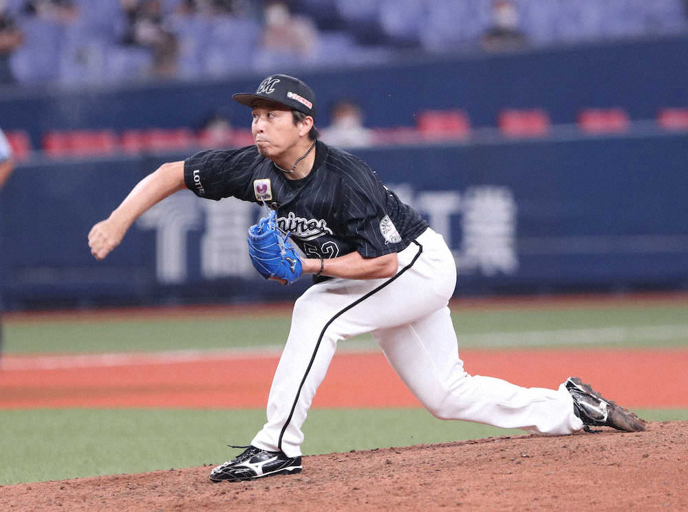 【画像・写真】ロッテ・益田　史上5人目通算通算100セーブ＆100ホールド　緊急登板で「まさか」の達成