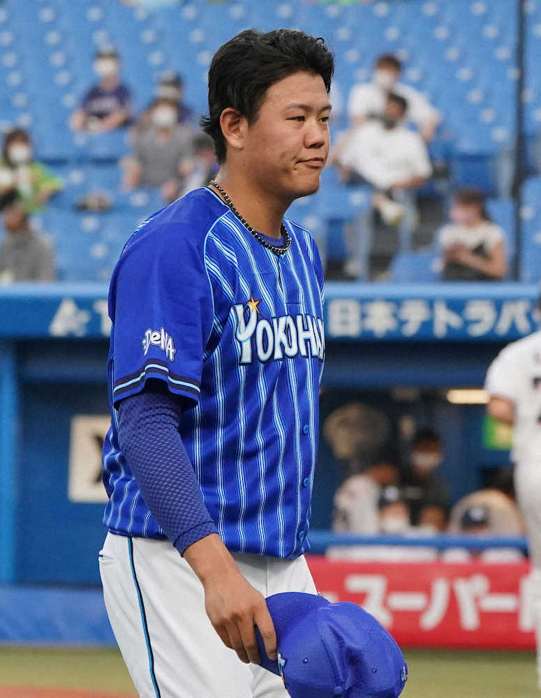 【画像・写真】DeNA・上茶谷　白星遠く…3回4失点KO　ラミ監督、次回登板への明言避ける