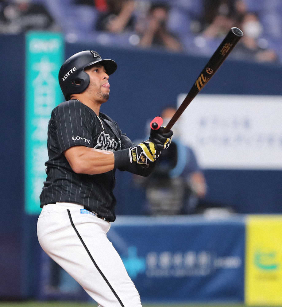 【画像・写真】ロッテ・マーティン　2戦連発の10号2ラン「完璧なスイングが出来たよ」