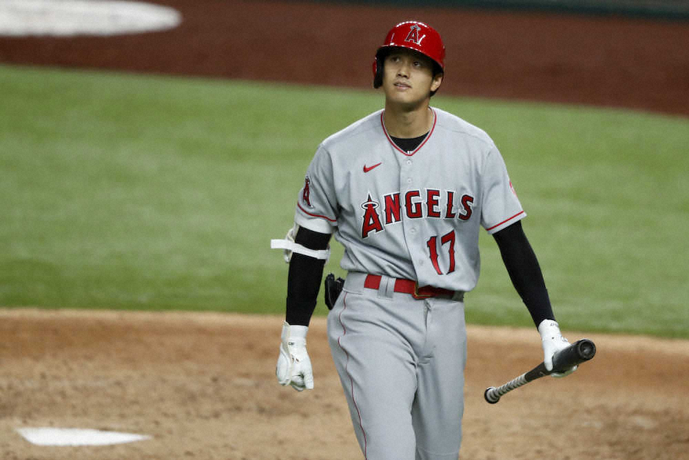 【画像・写真】エンゼルス・大谷　今季2度目の3三振　前日の不屈弾から一転　マドン監督「スイングが違った」