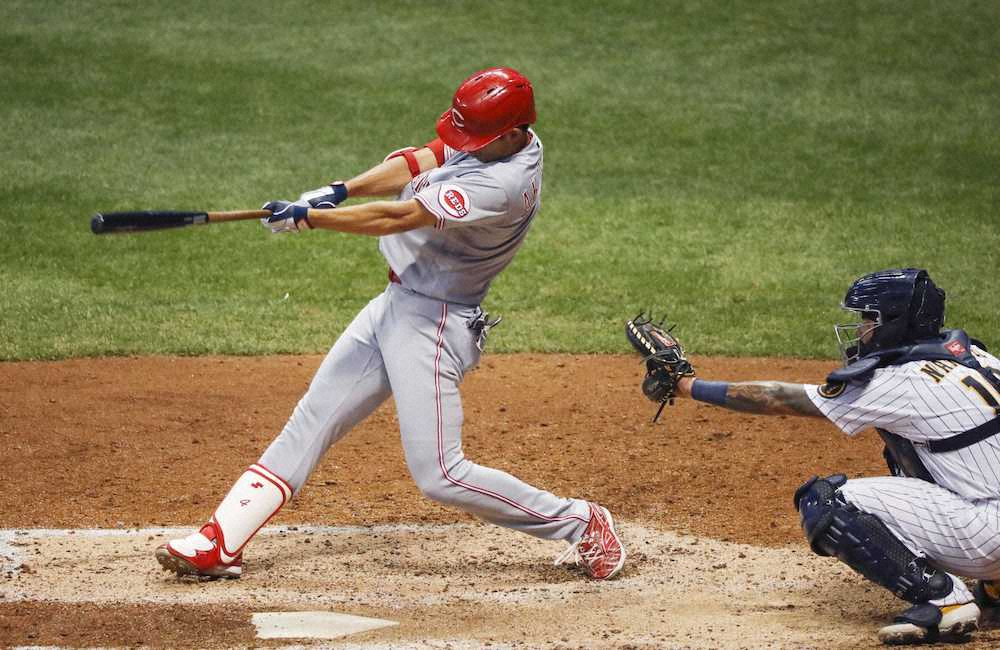 秋山 代打で米初三塁打 3戦連続安打に指揮官 1点以上に大きい追加点 スポニチ Sponichi Annex 野球