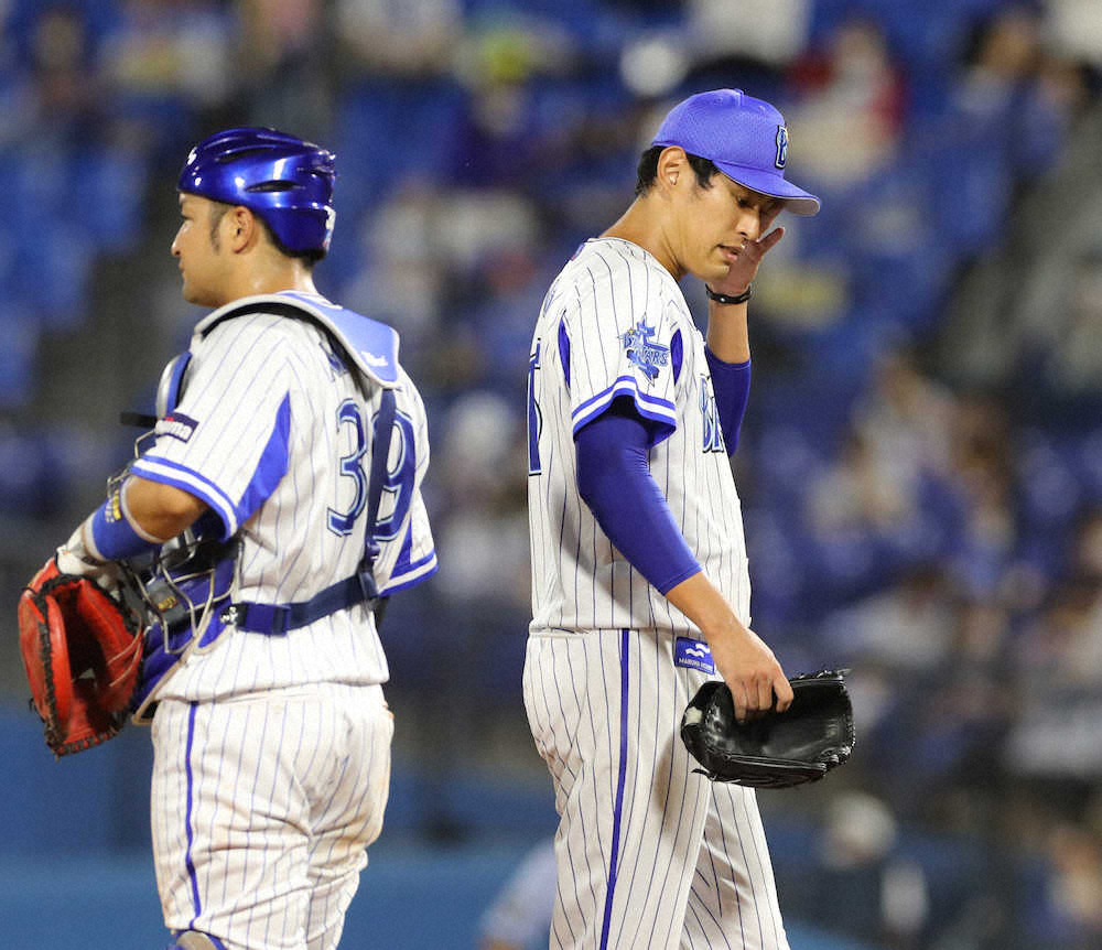 【画像・写真】DeNA・井納　6回途中3失点「チーム、野手の方々に申し訳ない」