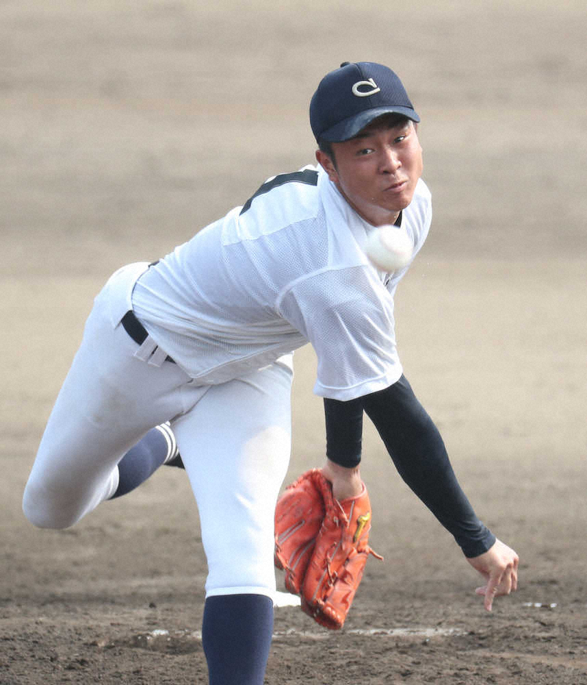 【画像・写真】中京大中京・高橋宏は“155キロ宣言”　早まる進化のスピード　誰が「怪物」の系譜を受け継ぐのか