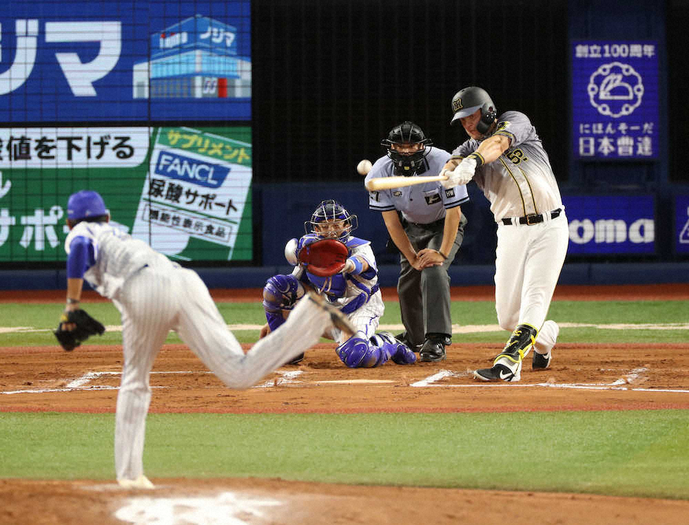 【画像・写真】阪神・サンズ　得点圏&火曜日は任せた　本人も「不思議ですね～」　