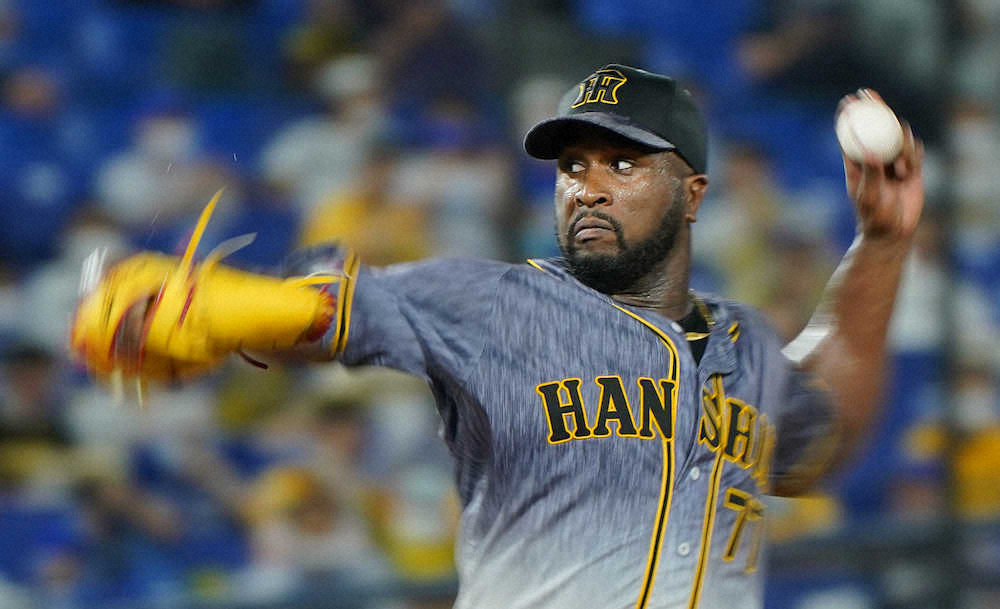 【画像・写真】や～っと勝った　阪神・ガルシア　「すっごいうれしい」　8度目の先発で今季初勝利