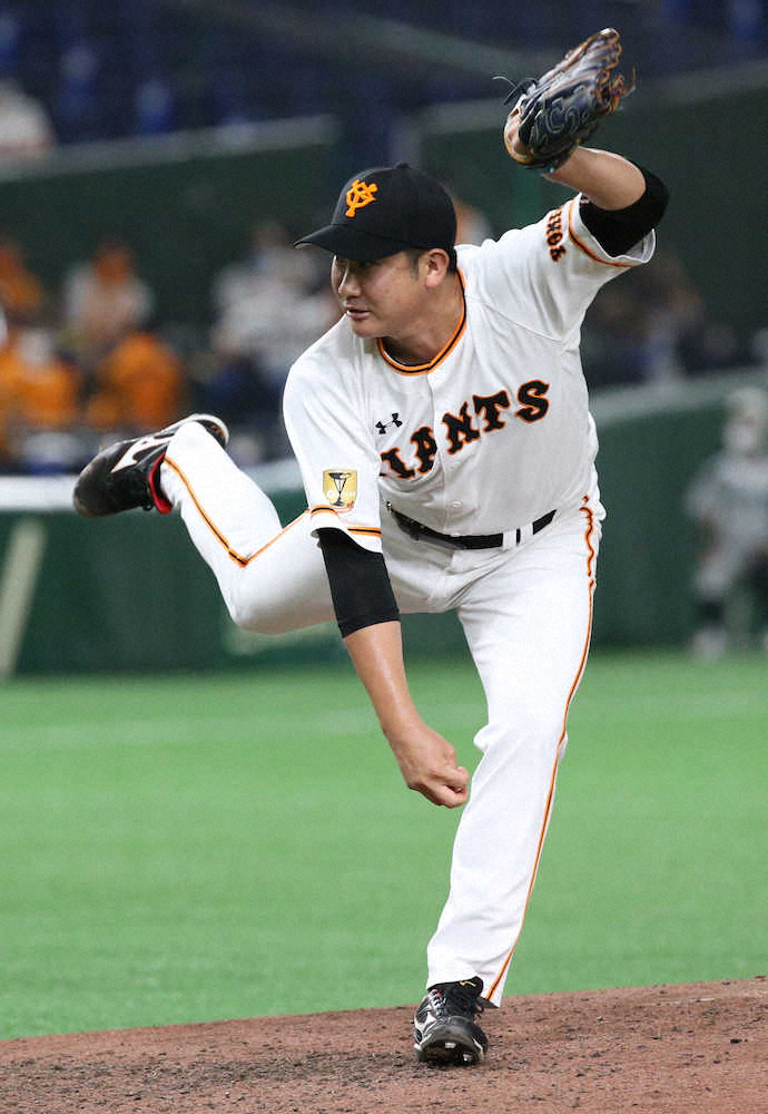 【画像・写真】＜巨・ヤ＞力投する巨人・菅野（撮影・森沢裕）